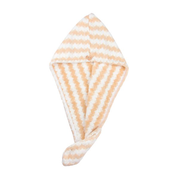 Easy Dry Microfiber Hair Wrap Towel- Lemony Hearts