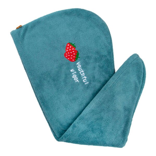 Easy Dry Microfiber Hair Wrap Towel- Strawberry Lagoon