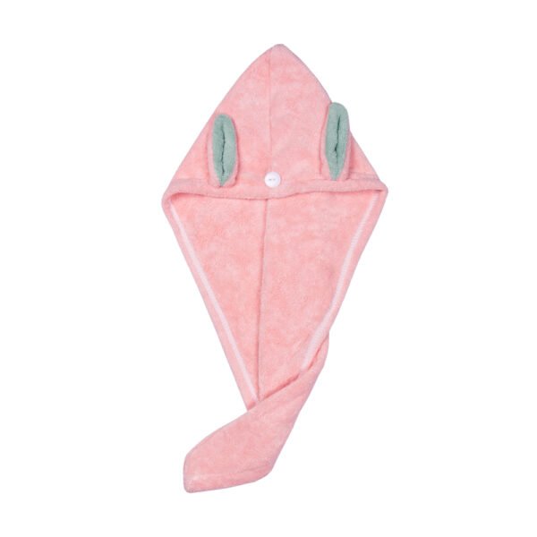 Easy Dry Microfiber Hair Wrap Towel for Woman - Candy Floss Bunny
